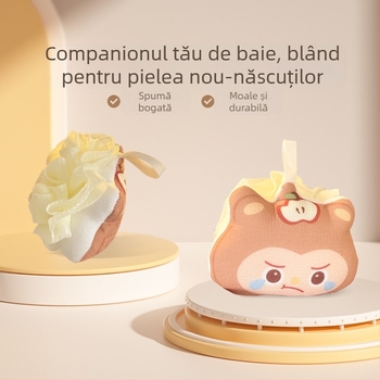 Prosop de baie cu două fețe, stil nou, special pentru femei, artefact de noroi pentru frecarea spatelui, prosop de baie de uz casnic două în unu, en-gros