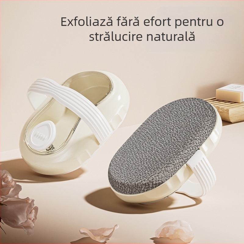 Exfoliant de baie transfrontalier pentru uz casnic, îndepărtarea pielii moarte, frecarea noroiului, perie de baie cu lichid special presat, exfoliant de baie multifuncțional cu adaos de lichid pentru masaj