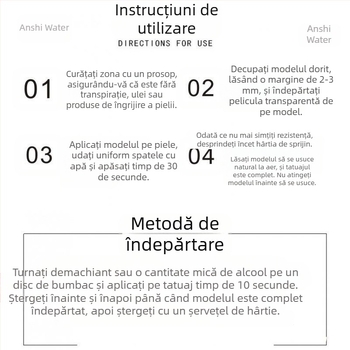 Autocolante pentru tatuaje cu plante, față zâmbitoare simplă și drăguță, autocolante din plante cu suc de deget, semipermanente, impermeabile, de lungă durată, pentru femei