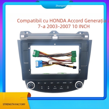 Aplicabil pentru Honda ACCORD7 generația a șaptea, Accord, ecran mare, sistem de navigație Android, cadru frontal, set variabil de modificări ale cadrului