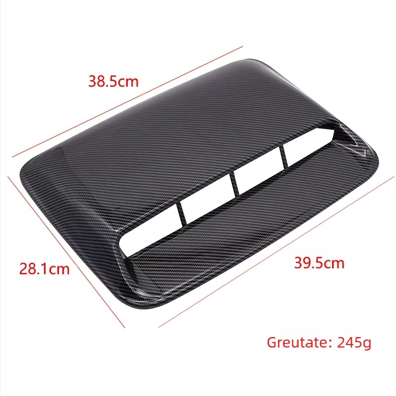 Producătorul furnizează auto în formă de frunză personalizată pentru ventilație auto, decorare capotă, evacuare aer, autocolant fals pentru ventilație auto, modificare