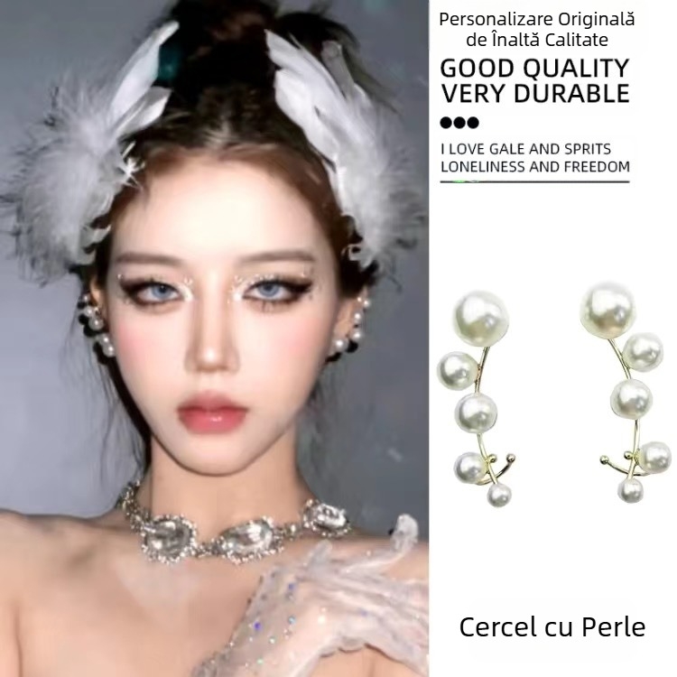 Accesorii frumoase pentru păr de mireasă cu pene albe, agrafe pentru copii, balet, lebădă mică, performanță scenică, coafură, clemă laterală, clemă superioară