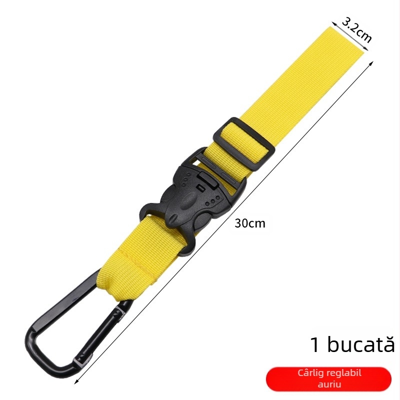 Rucsac curea cataramă rapidă agățată în aer liber sticla de apă cataramă călătorie alpinism agățat cârlig apă minerală oală sticla curea apă cataramă