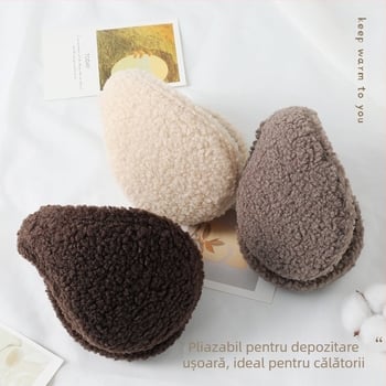 Căști de protecție pentru urechi calde pentru bărbați și femei de iarnă, căști de protecție îngroșate, căști de protecție pentru urechi calde, rezistente la frig, tarabe de călărie pentru bărbați, en-gros de iarnă