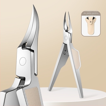 Unghiere noi, foarfece speciale pentru unghii, extensie oblică a gurii, clește Hawkbill single, unghii încarnate, inflamație pentru pedichiură, unghii clește