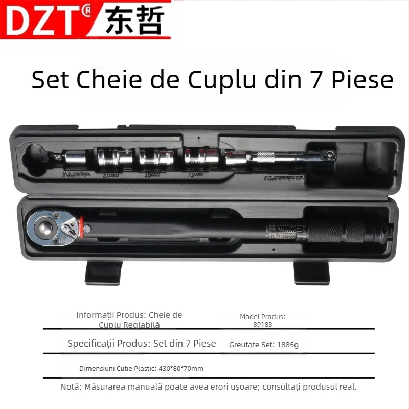 Cheie dinamometrică presetată, cheie dinamometrică reglabilă în două direcții, reparare bujii de înaltă precizie, furnizare directă de la producător