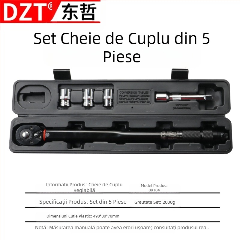 Cheie dinamometrică presetată, cheie dinamometrică reglabilă în două direcții, reparare bujii de înaltă precizie, furnizare directă de la producător