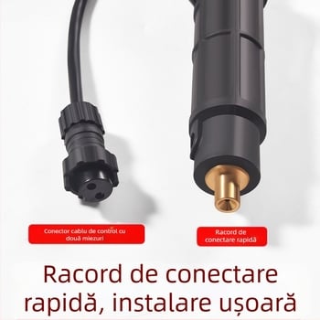Sudare fără gaz cu două garanții, pistol de sudură 14AK, de uz casnic, 220v, accesorii integrate pentru mașini de sudură mici, sârmă de sudură cu miez de flux, inserție rapidă a sârmei pentru pistol de sudură