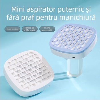 Aspirator portabil pentru unghii M3 mini, aspirator de unghii cu zgomot redus, nou, transfrontalier