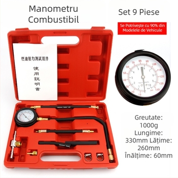 Noridun manometru de presiune a combustibilului auto manometru de presiune a benzinei instrument de detectare auto reparații auto instrument de întreținere auto