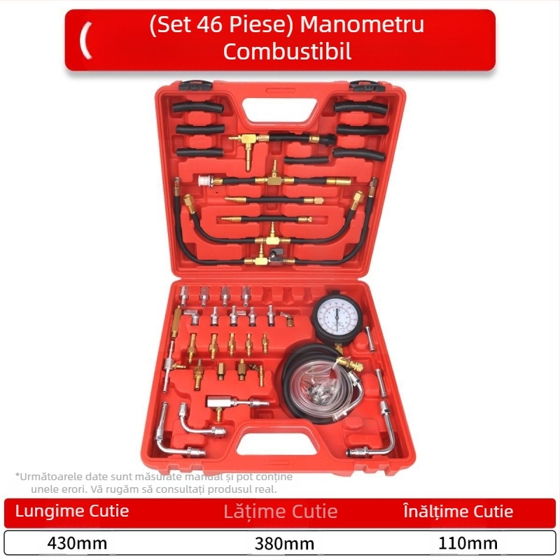 Noridun manometru de presiune a combustibilului auto manometru de presiune a benzinei instrument de detectare auto reparații auto instrument de întreținere auto