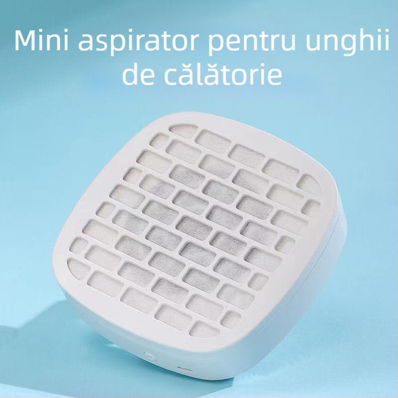 Aspirator de unghii cu aspirație ridicată, silențios, pentru îndepărtarea unghiilor, portabil, pentru salon de unghii, special pentru îndepărtarea unghiilor mici