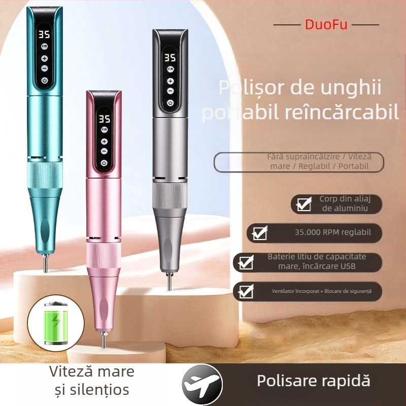 Stilou nou pentru lustruirea unghiilor cu rezistență ultra-lungă, stilou pentru îndepărtarea unghiilor, magazin de unghii, uz personal, nu se agită, nu se încălzește, îndepărtarea unghiilor