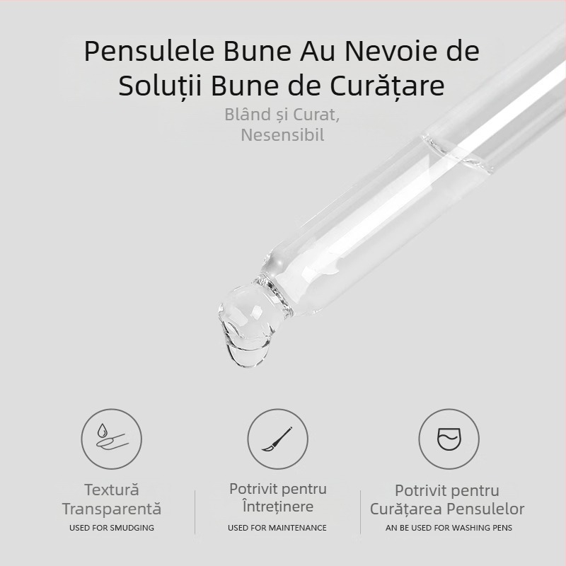 Stilou de spălare uleios pentru unghii, stilou de protecție împotriva apei, stilou tactil, nu dăunează stiloului de spălare, stilou de fototerapie lichid de curățare, magazin special de unghii