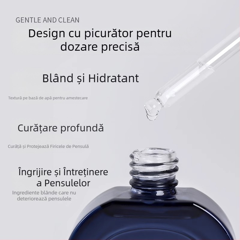 Stilou de spălare uleios pentru unghii, stilou de protecție împotriva apei, stilou tactil, nu dăunează stiloului de spălare, stilou de fototerapie lichid de curățare, magazin special de unghii