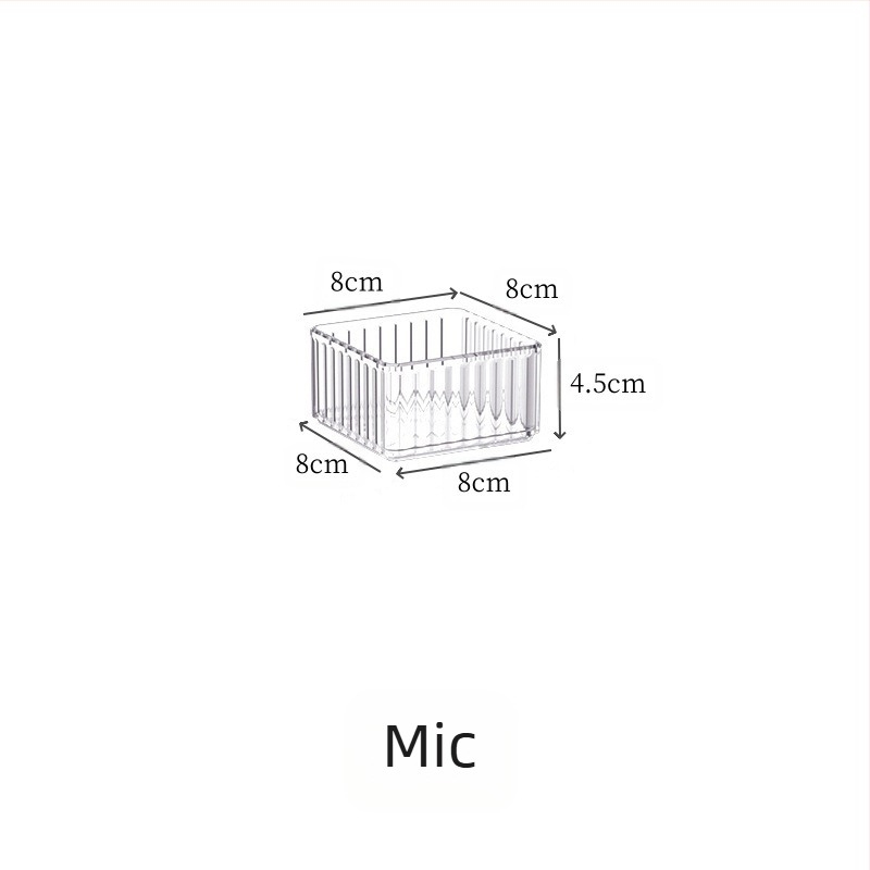 Cutie mică pentru cosmetice, compartimentată, pentru masă de toaletă, îngrijirea pielii, cutie de depozitare cu sertar pentru ruj încorporată