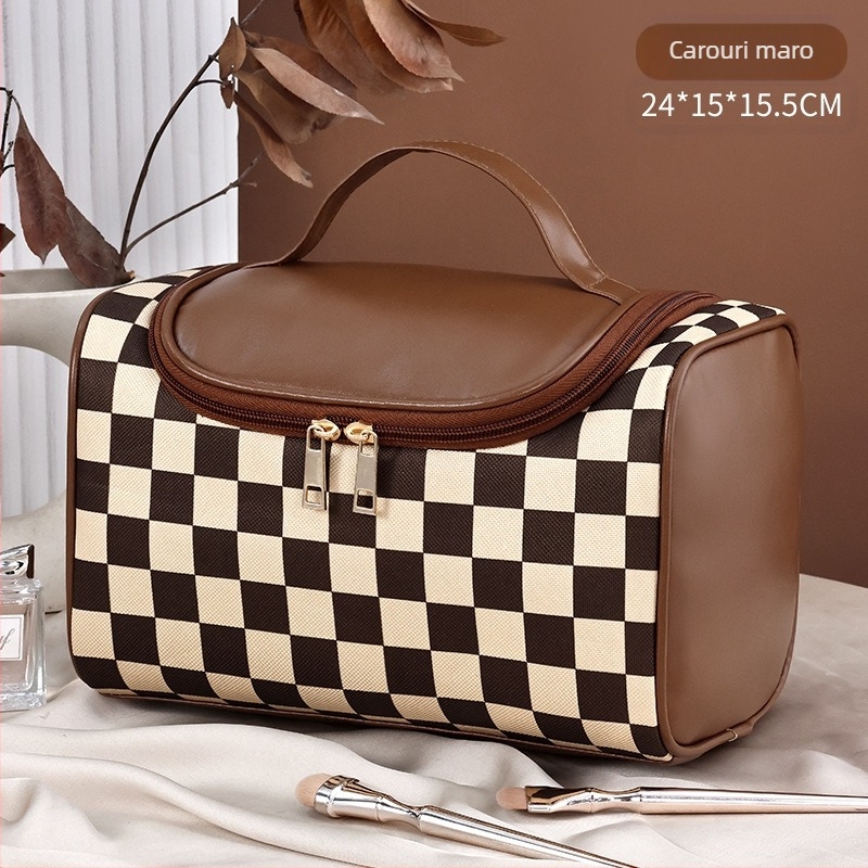 Geantă de depozitare Maillard pentru femei, capacitate mare, portabilă, stil Ins, valoare ridicată în frumusețe, geantă de depozitare pentru cosmetice de călătorie nouă