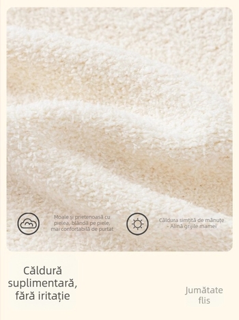 Pulover pentru copii, pulover pentru bebeluși, toamnă și iarnă, 2024, cămașă tricotată pentru copii, cămașă de bază din catifea pe jumătate laterală pentru băieți și fete