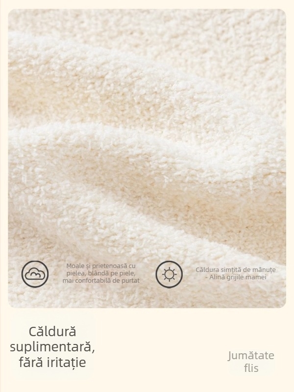 Pulover pentru copii, pulover pentru bebeluși, toamnă și iarnă, 2024, cămașă tricotată pentru copii, cămașă de bază din catifea pe jumătate laterală pentru băieți și fete