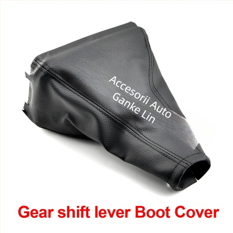Compatibil cu maneta schimbătorului de viteze auto Opel CORSA, cusut cu handbal, capac anti-praf din piele pentru chiulasă de viteze