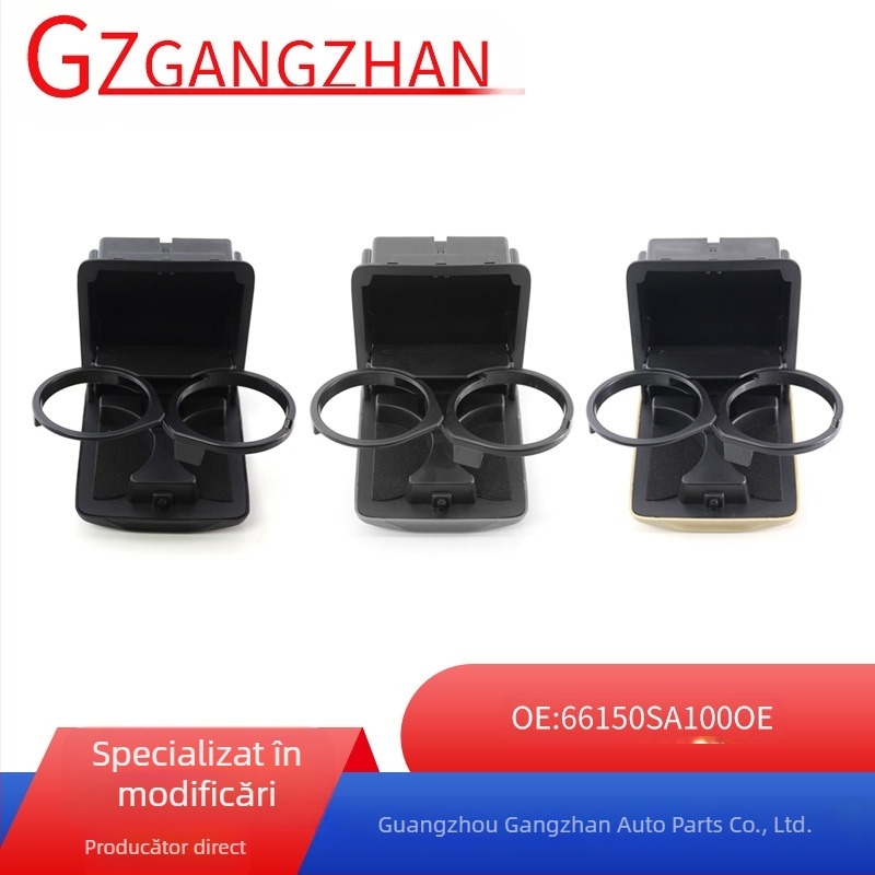 Suport pentru pahar de apă Subaru Forester 05-07, suport dublu pentru pahar auto, suport pentru pahar de băuturi 66150SA100OE