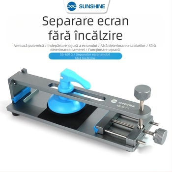 Ss-601G Ecran de telefon mobil fără încălzire Îndepărtare rapidă a ecranului Îndepărtare puternică a ventuzei Protecție Capac spate Clemă de îndepărtare