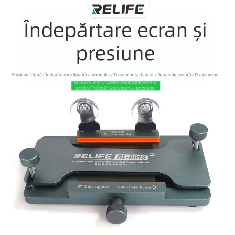 Ss-601G Ecran de telefon mobil fără încălzire Îndepărtare rapidă a ecranului Îndepărtare puternică a ventuzei Protecție Capac spate Clemă de îndepărtare