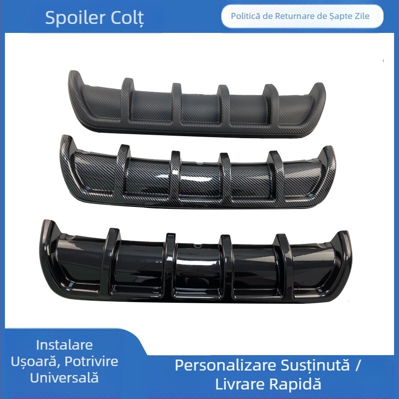 Mașină universală modificată bara spate spoiler spate surround rechin fin deflector bara spate