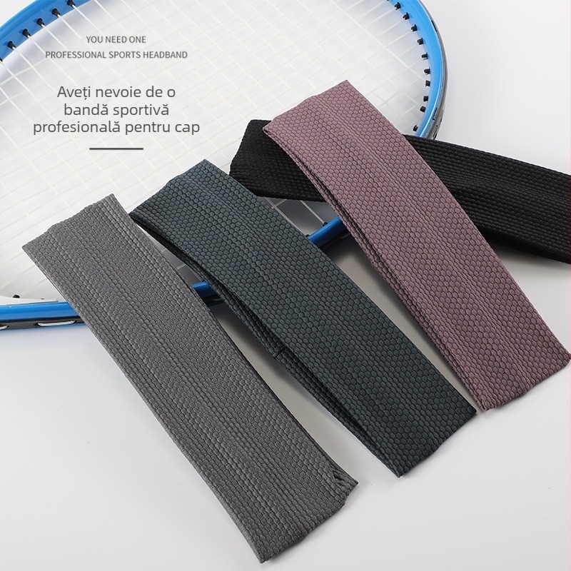 Eșarfă de păr sport subțire, stil nou, pentru femei, în aer liber, alpinism, alergare, tenis, plasă, yoga, fitness, respirabilă, absorbantă de sudoare, pentru bărbați