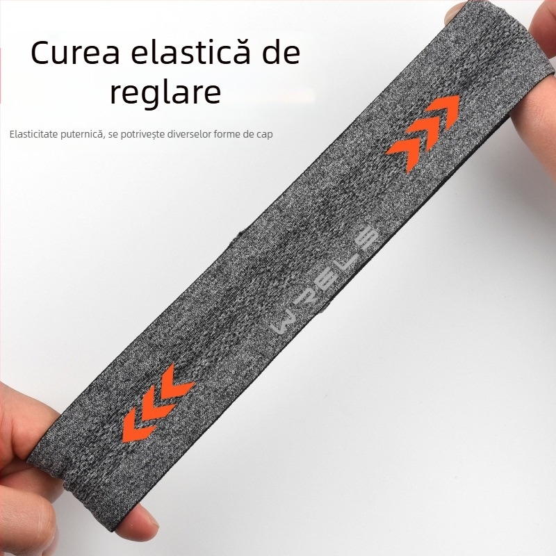 Bandă de susținere sport Wrels, bandă pentru cap, bandă anti-sudare, echipament de baschet fitness, antiperspirant pentru alergare, protecție pentru cap și eșarfă care elimină transpirația