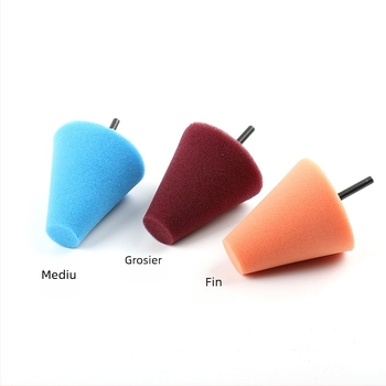 1 buc mașina roți lustruire burete bile oțel inel oglindă retrovizoare ușă bol față și spate bara de protecție detaliu Gap lustruire disc conic