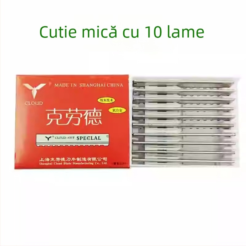 Lamă specială de tăiere pentru salon de coafură, lamă zimțată, dispozitiv de subțiere, lamă ascuțită, durabilă