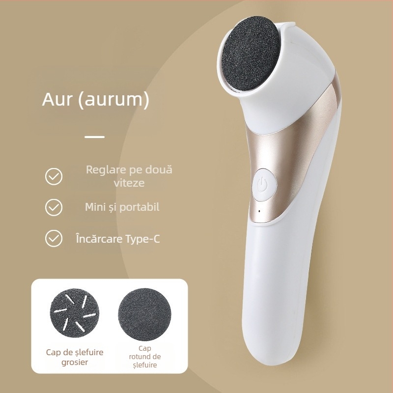 Nouă mașină de râșnit electrică USB transfrontalieră pentru picioare, pentru a îndepărta pielea moartă și a măcina bătăturile, mașină de râșnit puternică complet automată pentru picioare, pentru a îndepărta pielea fără a deteriora picioarele