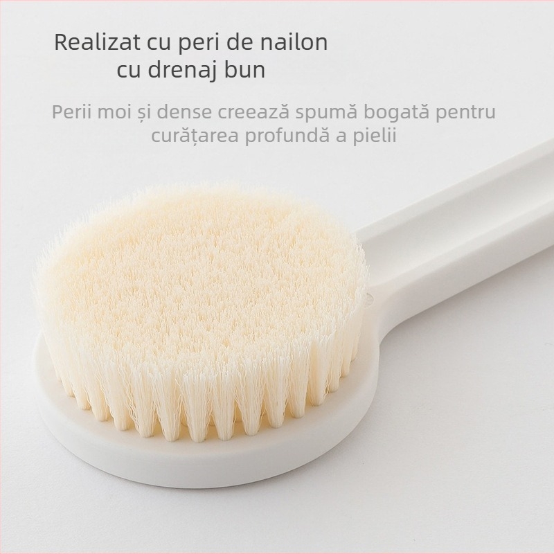 Perie de baie moale perie spate artefact perie de baie mâner lung japonez noroi baie corp uscat perie adulți bun antiderapant