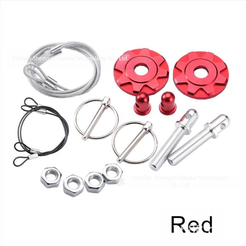 Accesorii exterioare modificate universale, vânzare la nivel transfrontalieră, încuietoare capac cablu, încuietoare capac motor, încuietoare capac CNC din aliaj de aluminiu