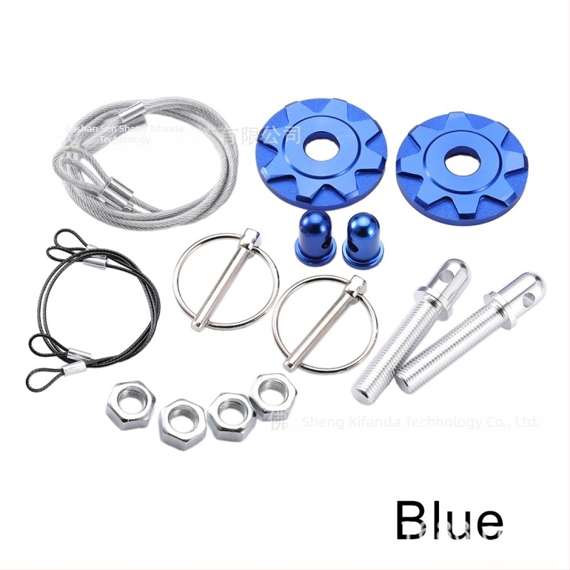 Accesorii exterioare modificate universale, vânzare la nivel transfrontalieră, încuietoare capac cablu, încuietoare capac motor, încuietoare capac CNC din aliaj de aluminiu