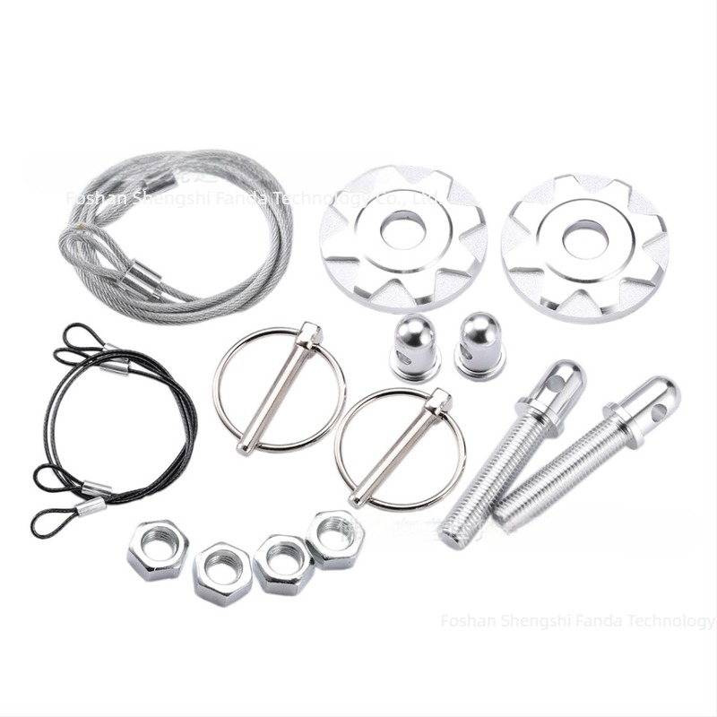 Accesorii exterioare modificate universale, vânzare la nivel transfrontalieră, încuietoare capac cablu, încuietoare capac motor, încuietoare capac CNC din aliaj de aluminiu