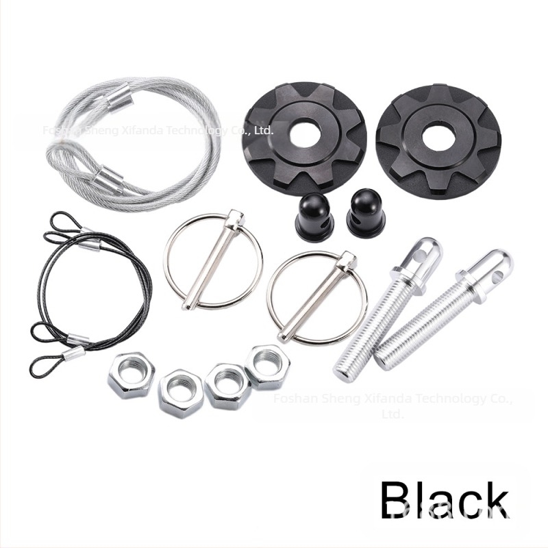 Accesorii exterioare modificate universale, vânzare la nivel transfrontalieră, încuietoare capac cablu, încuietoare capac motor, încuietoare capac CNC din aliaj de aluminiu