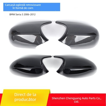 Potrivit pentru Bmw Seria 3 E90 E92 Claxon modificat, oglindă retrovizoare, carcasă oglindă retrovizoare, oglindă retrovizoare, carcasă oglindă retrovizoare