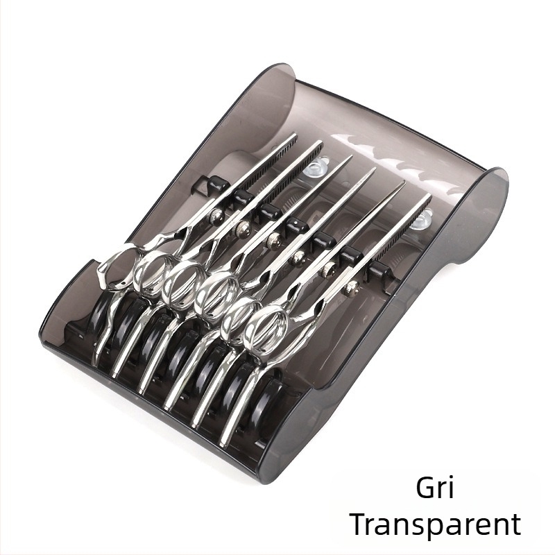 Suport pentru foarfece de coafură, suport pentru instrumente de stilist creativ, suport pentru foarfece de frizerie, cutie de depozitare fixă anti-alunecare