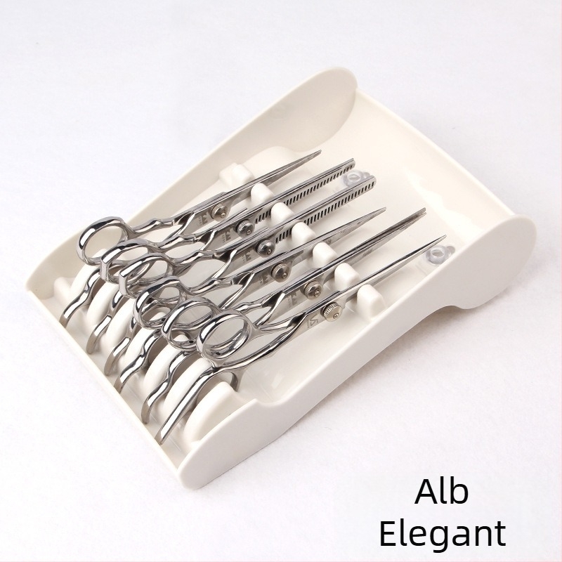 Suport pentru foarfece de coafură, suport pentru instrumente de stilist creativ, suport pentru foarfece de frizerie, cutie de depozitare fixă anti-alunecare