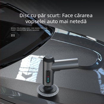 Mașină de lustruit auto wireless, epilare cu ceară, artefact, afișaj digital, instrument electric, lustruire și etanșare glazură, șlefuire podea mică, mașină de uz casnic