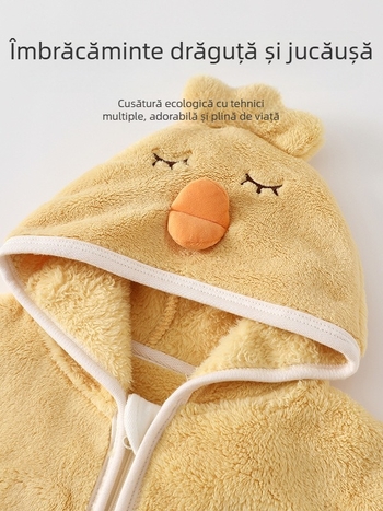 Haină pentru bebeluși toamna și iarna haine pentru bebeluși toamna copii hanorac băieți bumbac căptușit haină fete iarna iarnă haine de iarnă