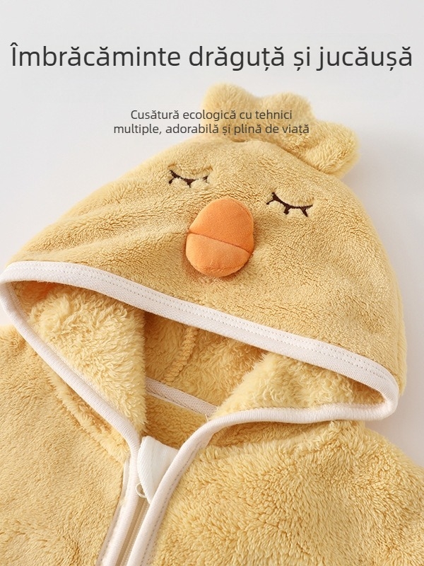 Haină pentru bebeluși toamna și iarna haine pentru bebeluși toamna copii hanorac băieți bumbac căptușit haină fete iarna iarnă haine de iarnă