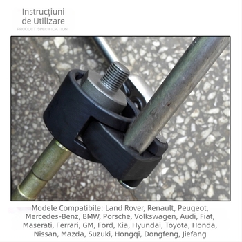 9Yw Mașină Ball Joint Removal Tool Rudder Key Auto Repair Auto Maintenance Removal Car Steering Gear Trage Tija Interior Ball Joint Tool