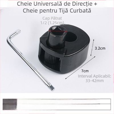 9Yw Mașină Ball Joint Removal Tool Rudder Key Auto Repair Auto Maintenance Removal Car Steering Gear Trage Tija Interior Ball Joint Tool