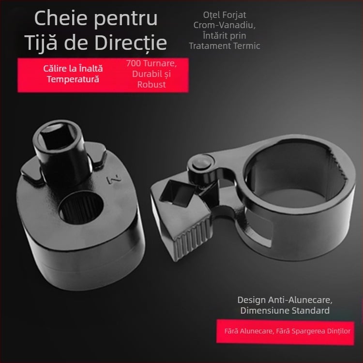 9Yw Mașină Ball Joint Removal Tool Rudder Key Auto Repair Auto Maintenance Removal Car Steering Gear Trage Tija Interior Ball Joint Tool