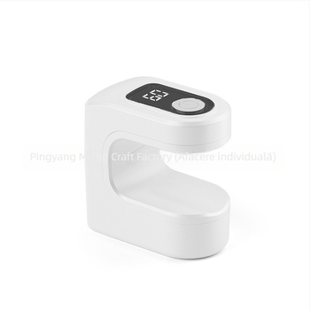 Lampă portabilă mică pentru unghii cu cuburi de zahăr, mini lampă de întărire cu uscare rapidă, aparat de fototerapie reîncărcabil, lampă de mână care nu se înnegrește