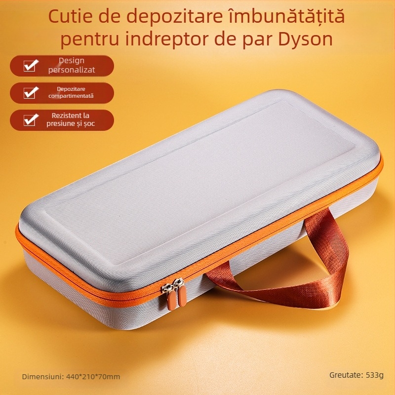 Potrivit pentru geanta de depozitare Dyson Flat Iron Airstrait Ht01, cutie de depozitare portabilă pentru îndreptat părul