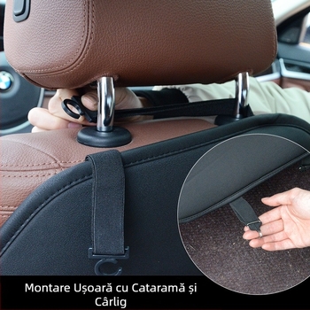 Husă de protecție pentru spătarul banchetei din spate auto, anti-șoc, pad anti-murdarire, Four Seasons, universal, antiderapant, accesorii interioare auto